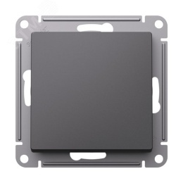Переключатель AtlasDesign ATN001461 1кл, базальт, механизм