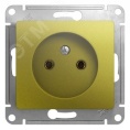 Розетка GLOSSA GSL001041 б/з в рамку фисташка