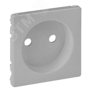 Legrand Valena-L 754972 накладка розетки 2к алюминий