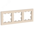 Рамка AtlasDesign ATN000203 3-ая бежевая