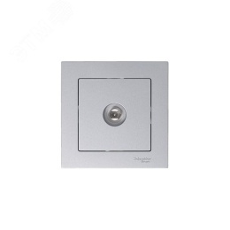 Розетка AtlasDesign ATN000393 TV, алюминий, механизм