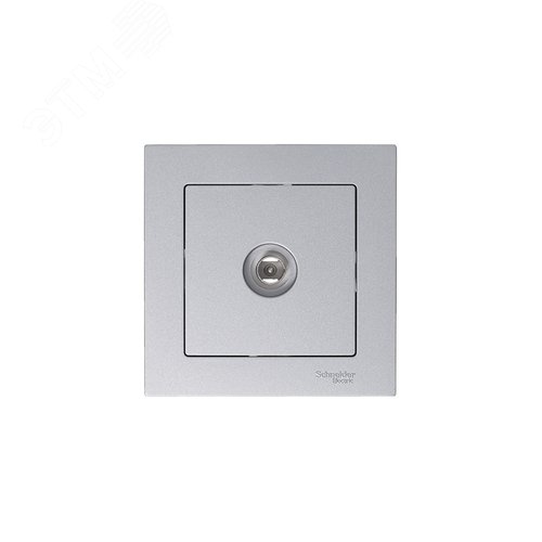 Розетка AtlasDesign ATN000393 TV, алюминий, механизм