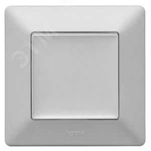 Legrand Valena-L 755002 клав. выкл алюминий