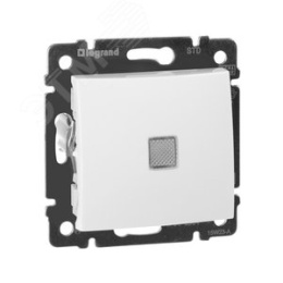 Legrand Valena 774410 выключатель 1кл с под. мех белый 