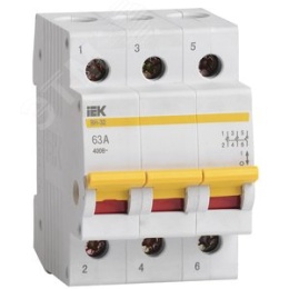 Выключатель нагрузки IEK 63А 3Р ВН-32 