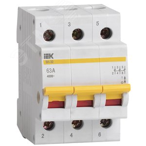 Выключатель нагрузки IEK 63А 3Р ВН-32 