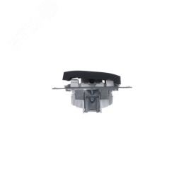 Переключатель GLOSSA GSL000761 1кл, механизм, антрацит