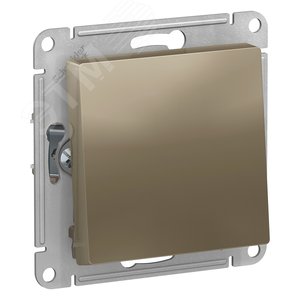 Переключатель AtlasDesign ATN000561 1кл, шампань, механизм