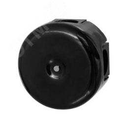 Коробка BIRONI B1-521-03 распред. №2 d=78мм черная, керамика (ретро)