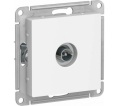 Розетка AtlasDesign ATN000193 TV, белый, механизм