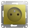 Розетка GLOSSA GSL001041 б/з в рамку фисташка
