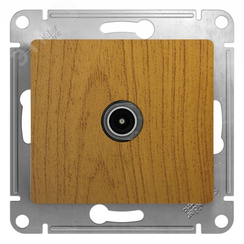 Розетка GLOSSA GSL000593 TV дуб