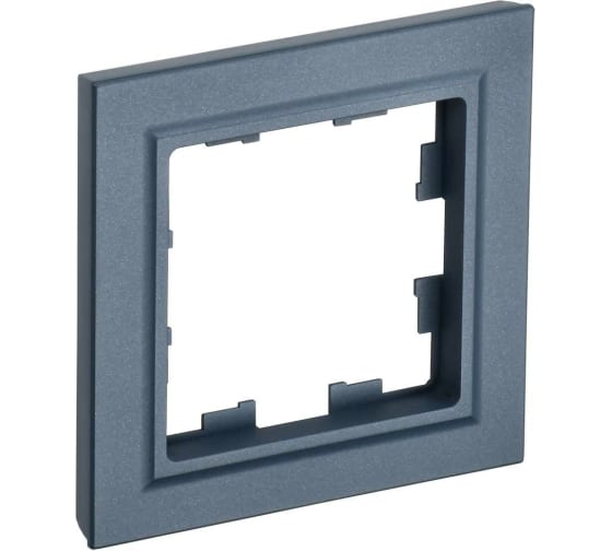 Рамка IEK BRITE 1пост маренго