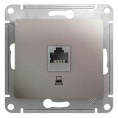 Розетка GLOSSA GSL001281К RJ45