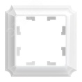 Рамка AtlasDesign ATN100101 1-ая ANTIQUE белый