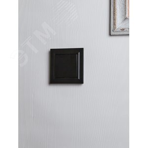 Выключатель IEK BRITE 1кл черный
