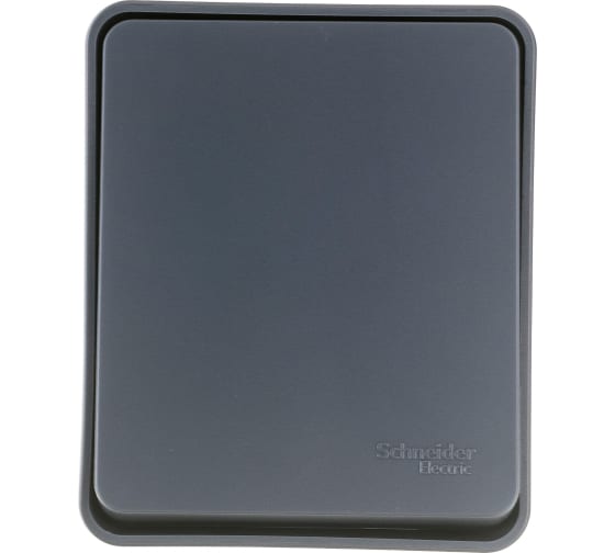 Переключатель AtlasDesign PROFI54 ATN544061 1кл антрацит
