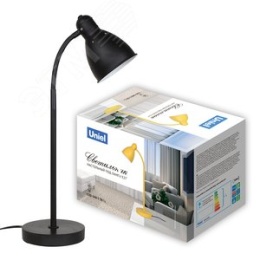 Настольная лампа UNIEL UML-B701-60W/Е27  ЧЕРНЫЙ