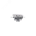 Выключатель GLOSSA GSL000153 2кл с подсв., белый