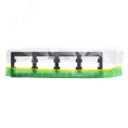 Рамка GLOSSA GSL000704 4пост. антрацит