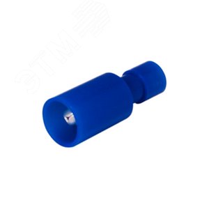 Разъем REXANT 08-0571 штекер синий d4mm