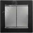 Legrand Valena 770105 Выключатель 2кл. алюм. 