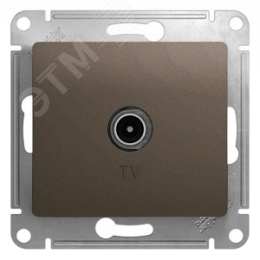 Розетка GLOSSA GSL000891 TV шоколад