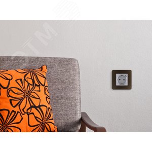 Рамка INSPIRIA 673939 1 пост бронза
