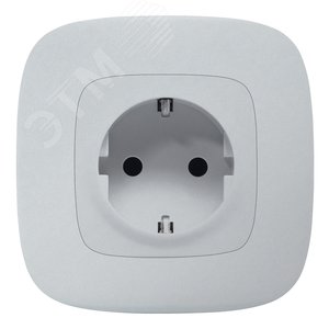 Legrand Valena-A 755207 накл. розетки алюминий