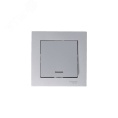 Выключатель AtlasDesign ATN000313 1кл с подв., алюминий, механизм