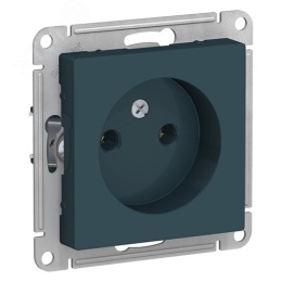 Розетка AtlasDesign ATN000841 1-ая б/з 16А изумруд