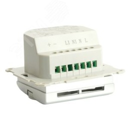 Терморегулятор STEKKER GLS00-7117-03 СЕРЕБРО, д/т.пола 3500W серия КАТРИН