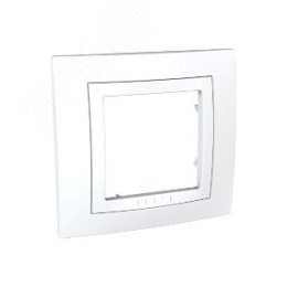 Рамка UNICA MGU2.002.18 2пост белая