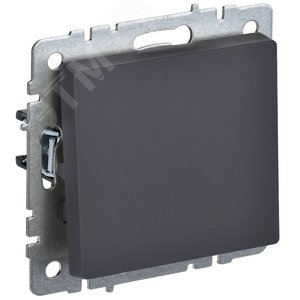 Выключатель IEK BRITE 1кл графит