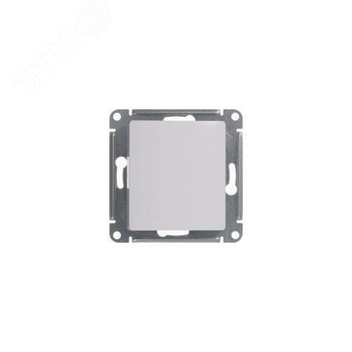 Выключатель GLOSSA GSL000115 1кл, с самовозвратом белый