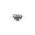 Выключатель GLOSSA GSL000113 1кл с подсв., белый