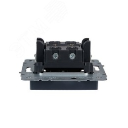 Переключатель IEK BRITE 1кл перекрестный маренго
