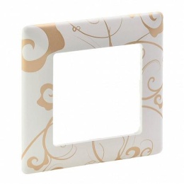 Legrand Valena-L 754101 рамка 1-пост Ампир белый
