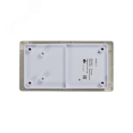 Блок GLOSSA GSL000272 розетка + 2кл выключатель бежевый