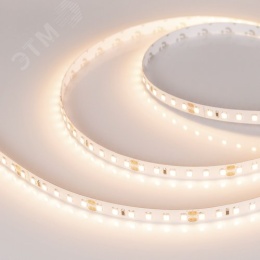 Лента ARLIGHT 034447 9.6W 24V IP33 белая 3500K LED120   (014679)