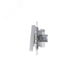 Выключатель AtlasDesign ATN000331 3кл, алюминий, механизм