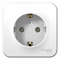 Розетка BLANCA BLNRA010111 с/з белая, наружная