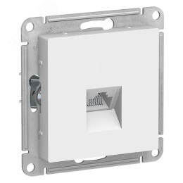 Розетка AtlasDesign ATN000183 RG45, белый, механизм
