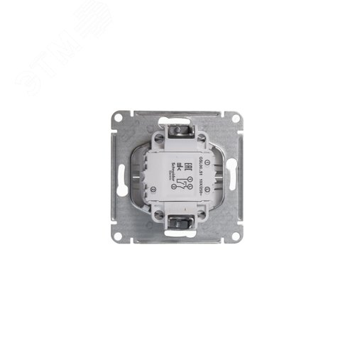 Выключатель GLOSSA GSL000151 2кл, белый