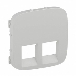 Legrand Valena-А 755425 накл. розетки RJ11.RJ45х2 белая
