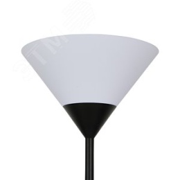 Торшер UNIEL UML-T520 Е27/Е14  2*60W  ЧЕРНЫЙ/БЕЛЫЙ