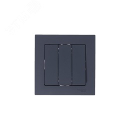Выключатель AtlasDesign ATN000731 3кл, грифель, механизм