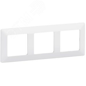 Legrand Valena-L 754003 рамка 3-поста белая