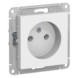 Розетка AtlasDesign ATN000141 б/з механизм, белая