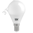Лампа IEK LED3 3W E14 4000K шар 